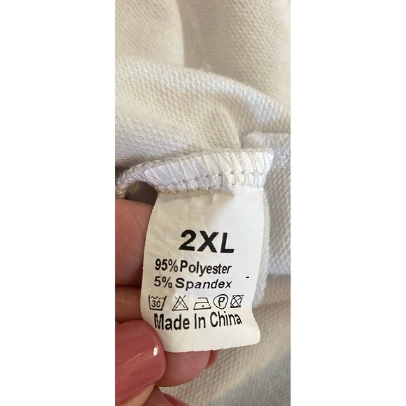 Hooded Sweatshirt Hoodie Womans Color Block Navy White Stripes Plus Size 2XL - Picture 7 of 10